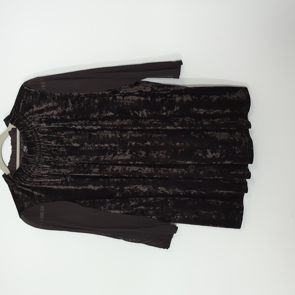 Black Velvet Top